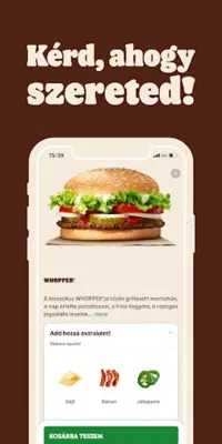 BURGER KING® Magyarország android App screenshot 3