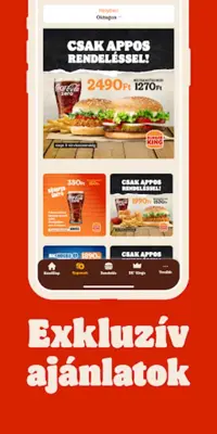 BURGER KING® Magyarország android App screenshot 4